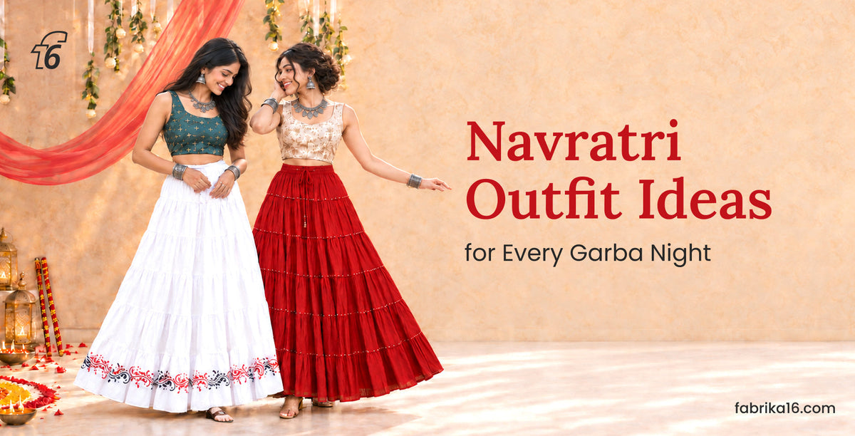 Navratri Outfit Ideas for Garba Night