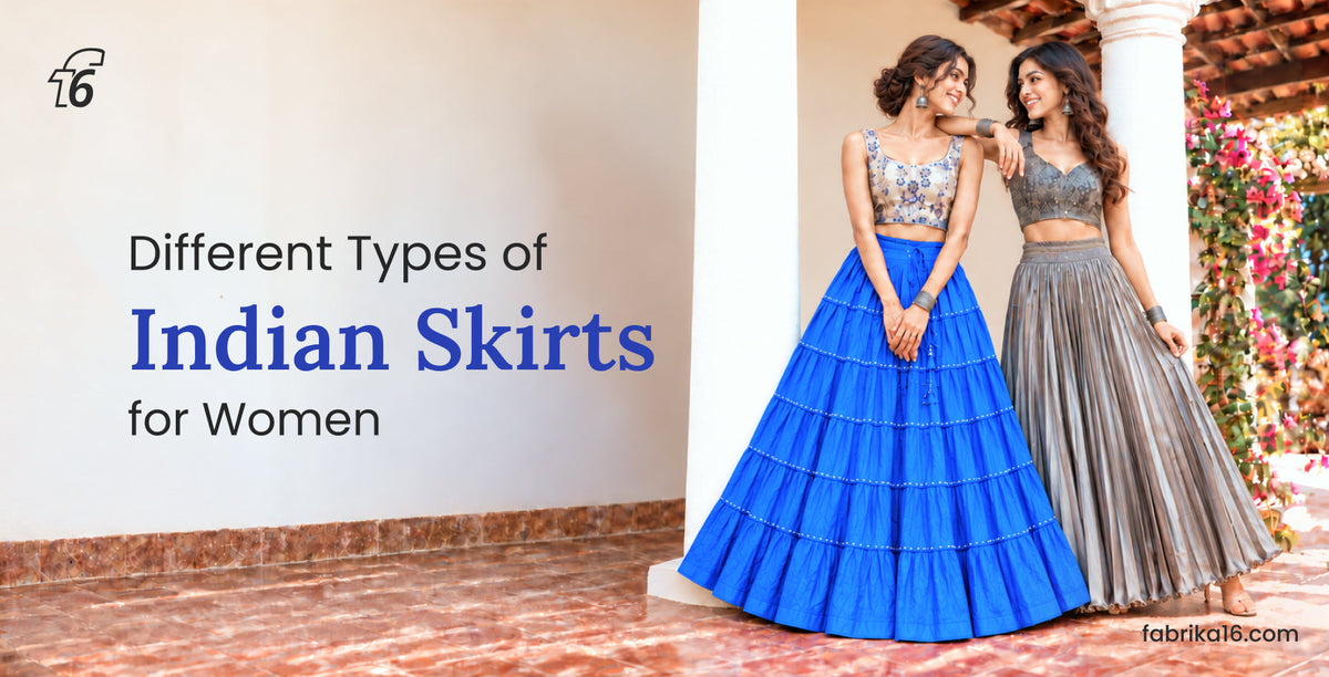 Different Types of Indian Skirts for Women