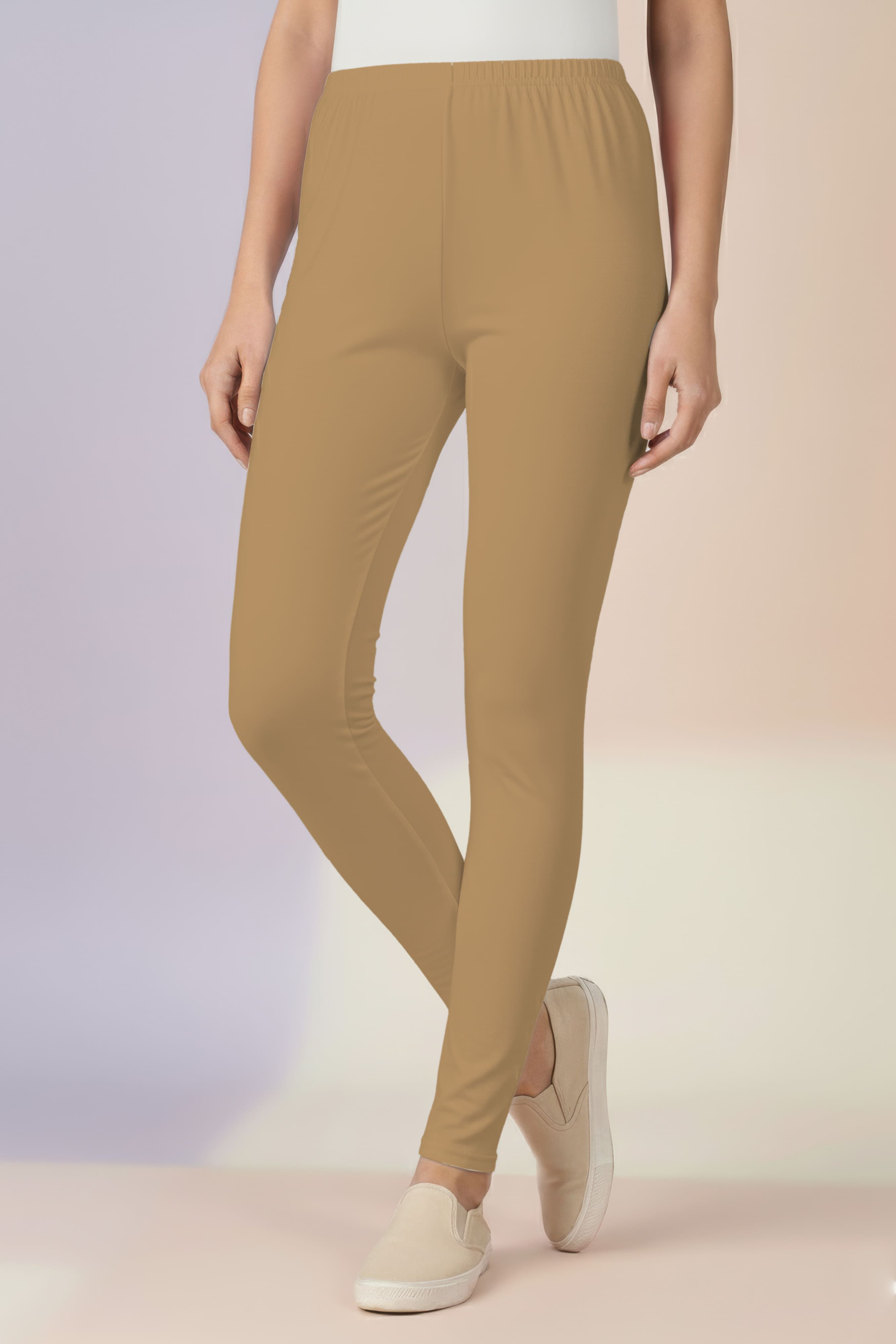 Camel Ankle Length Leggings