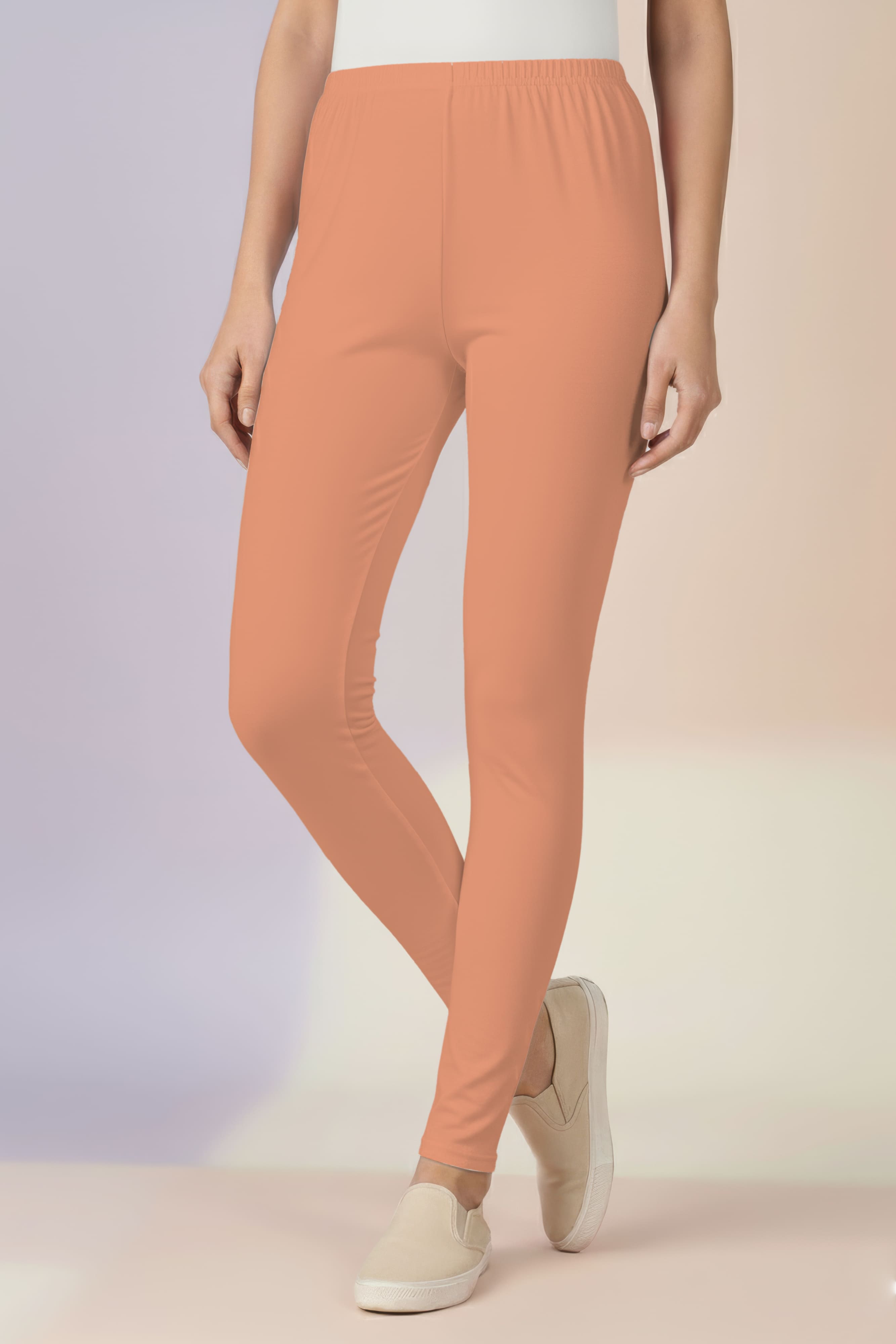 Copper Ankle Length Leggings