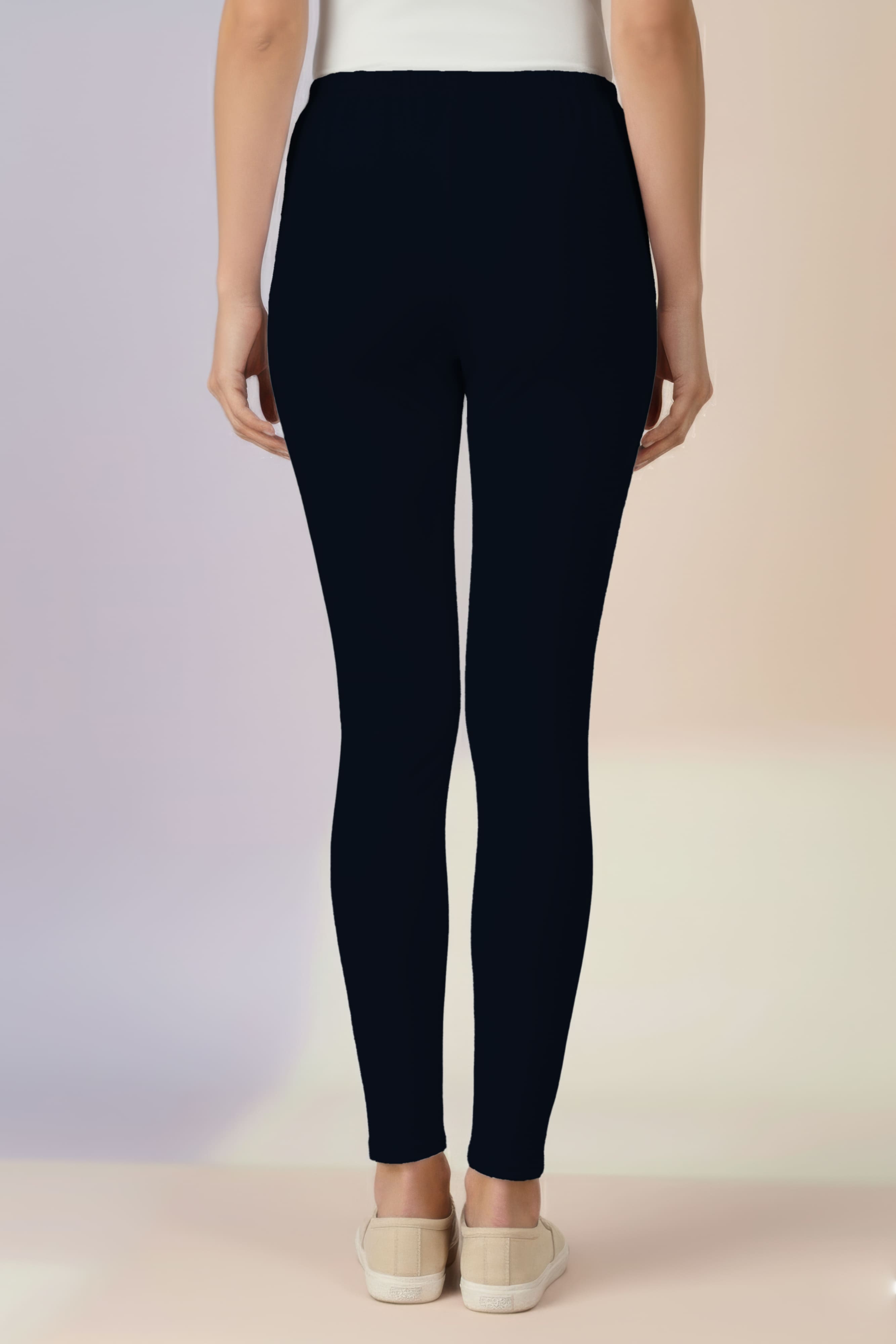 Dark Navy Ankle Length Leggings
