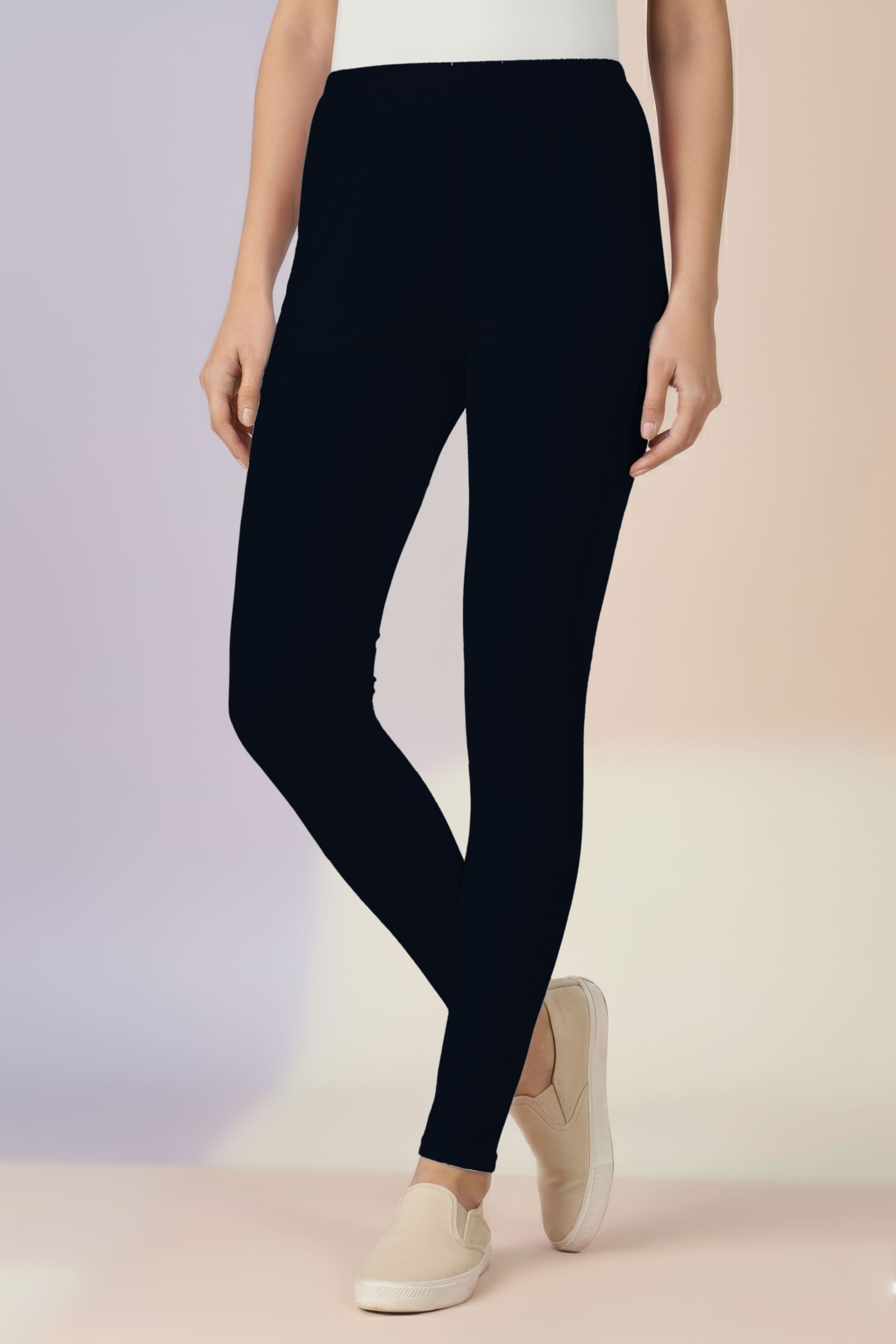 Dark Navy Ankle Length Leggings