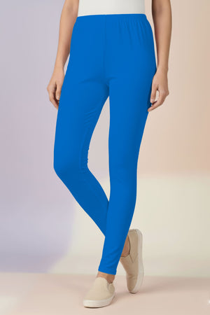 Dark Sky Blue Ankle Leggings