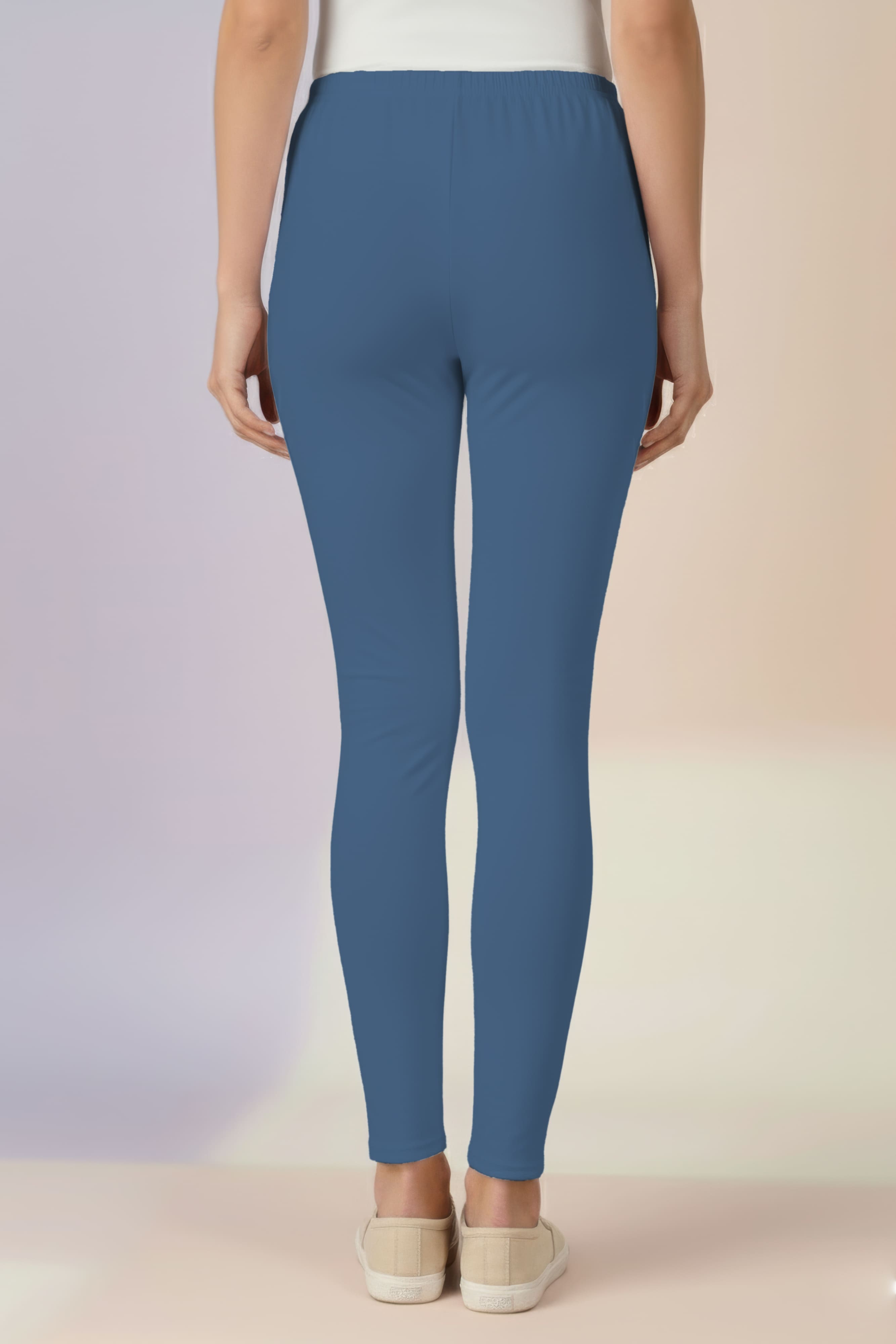 Denim Ankle Length Leggings