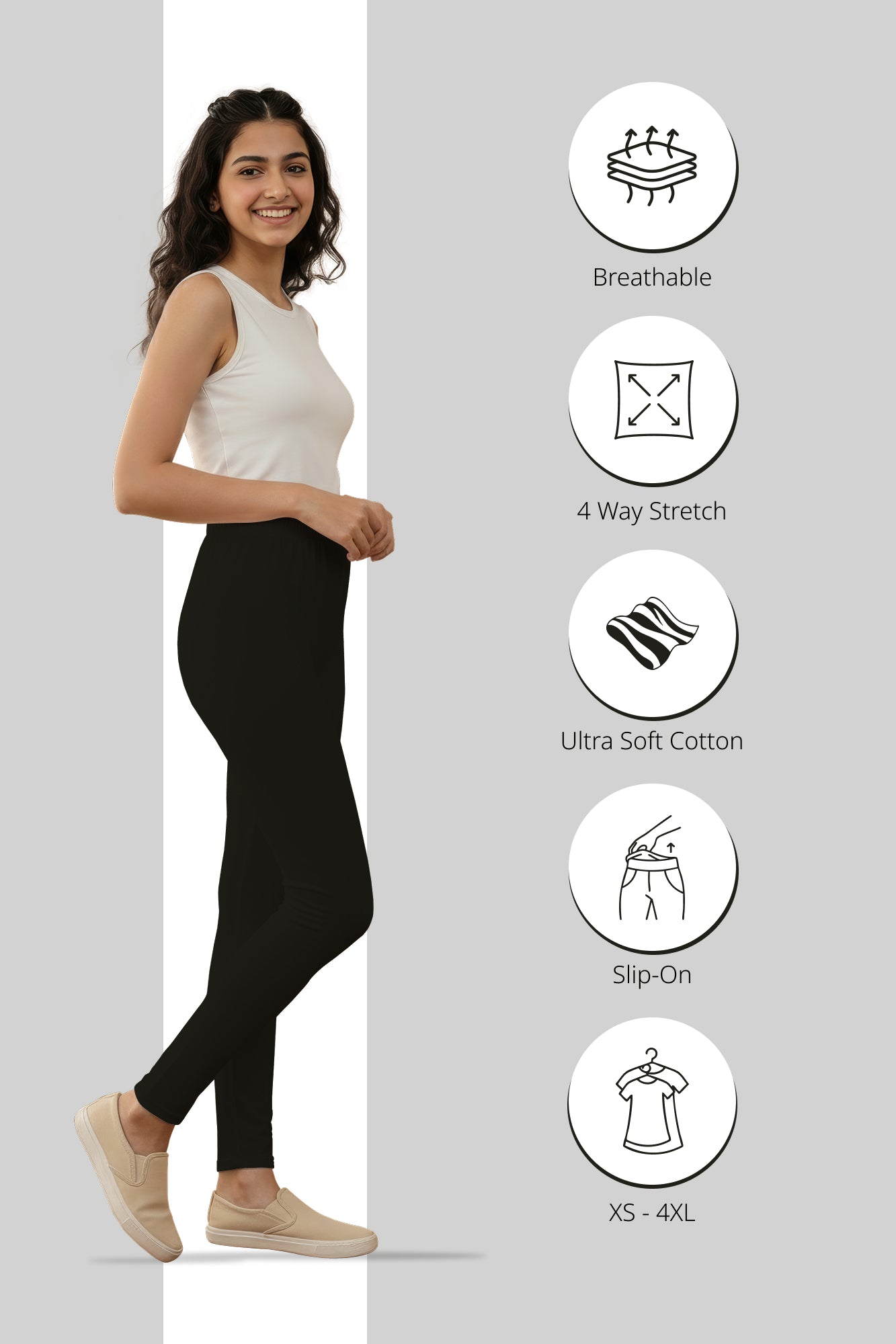 Forest Night Ankle Length Leggings