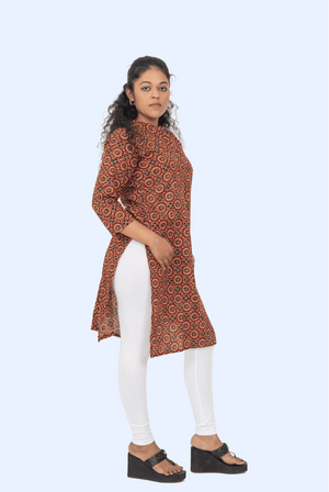 White Chudidar Leggings