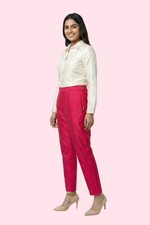 Rani Tussar Silk Pant