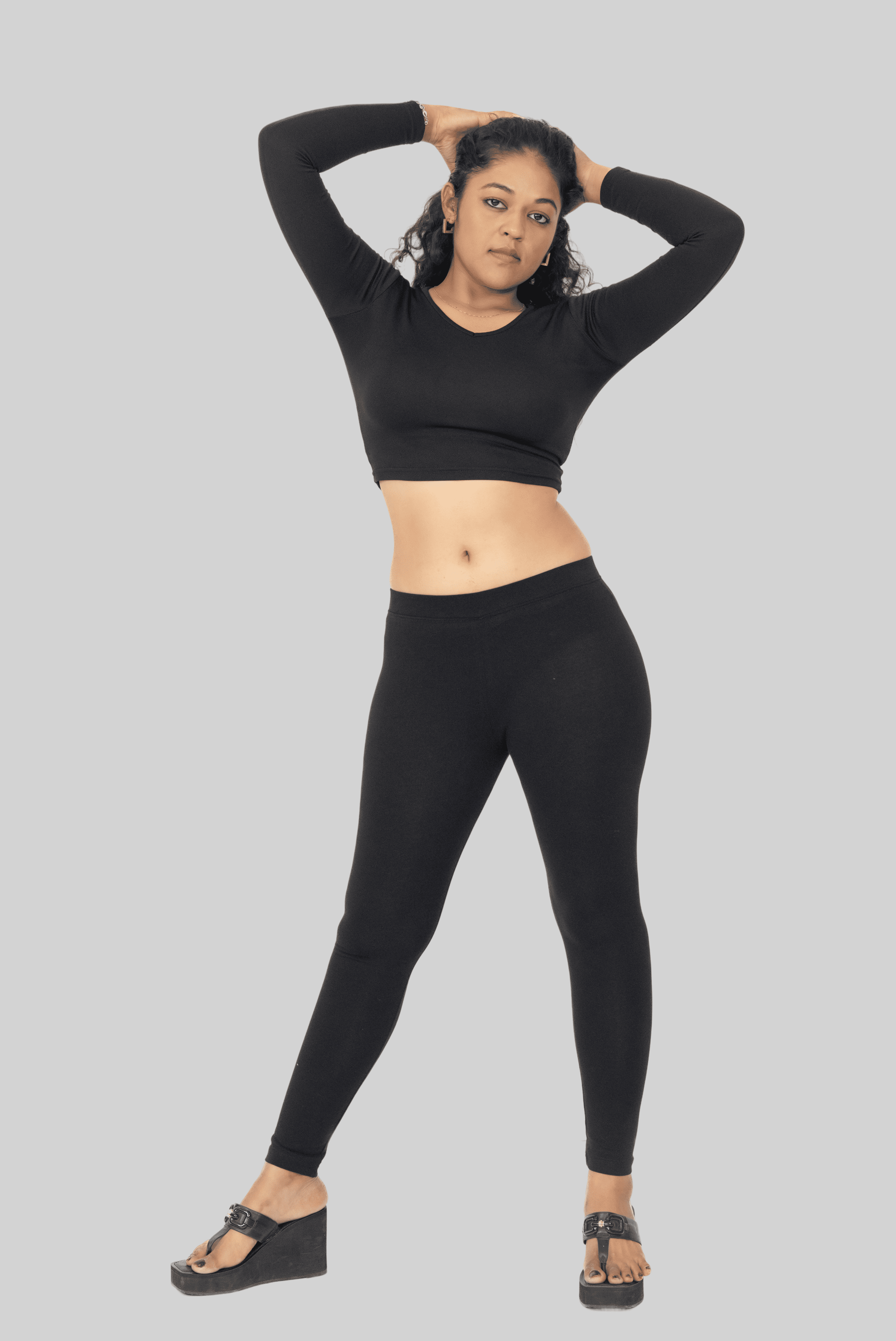 Black Ankle Leggings