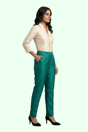 Rama Tussar Silk Pant