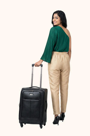 Beige Tussar Silk Pant