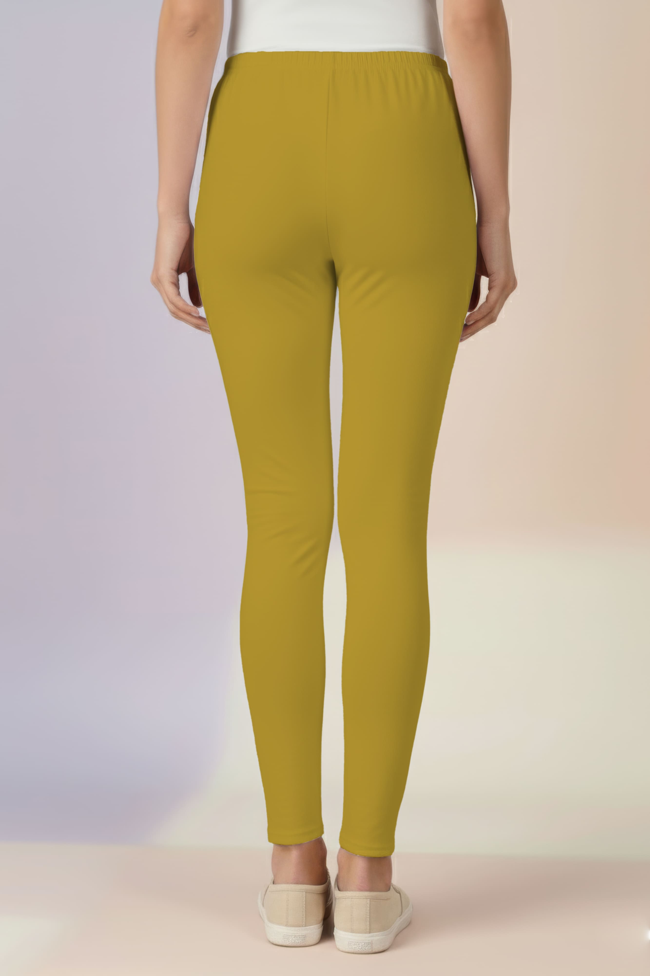 Gold Fusion Ankle Length Leggings