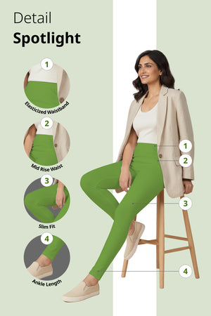 Guava Ankle Length Leggings