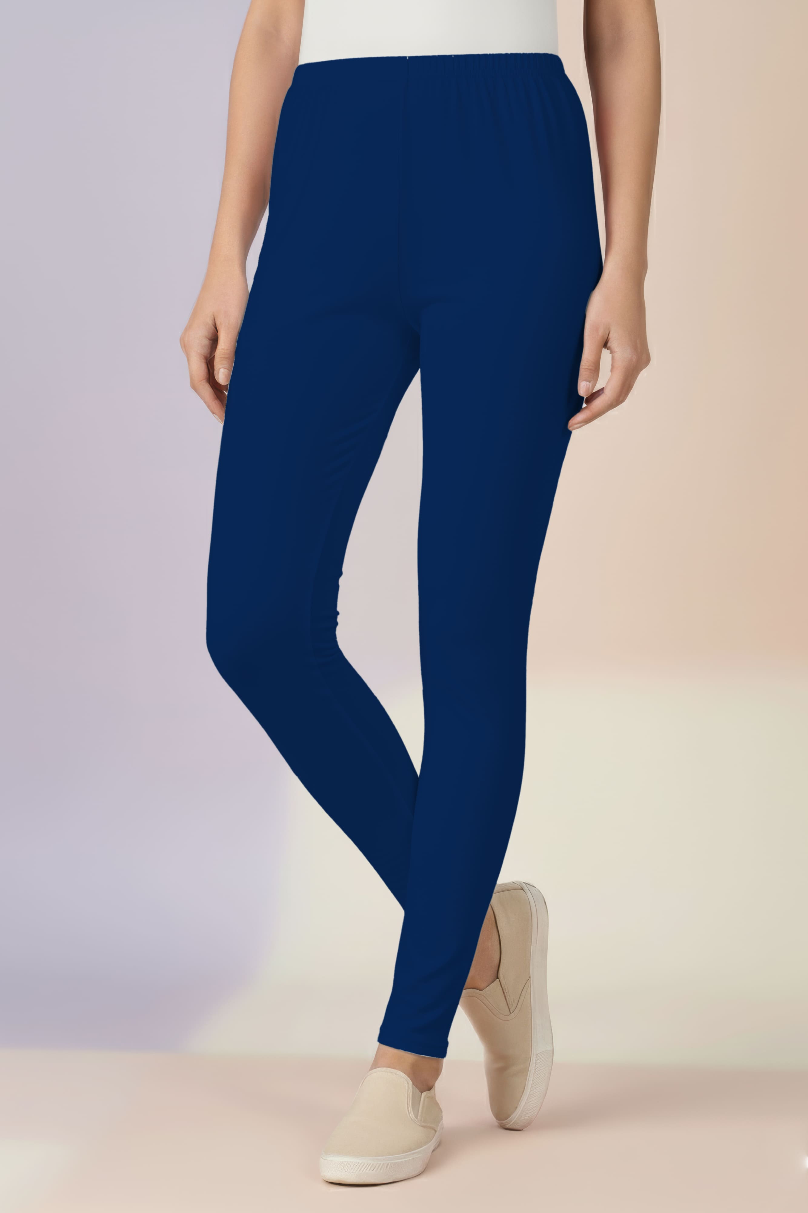 Jarman Blue Ankle Length Leggings