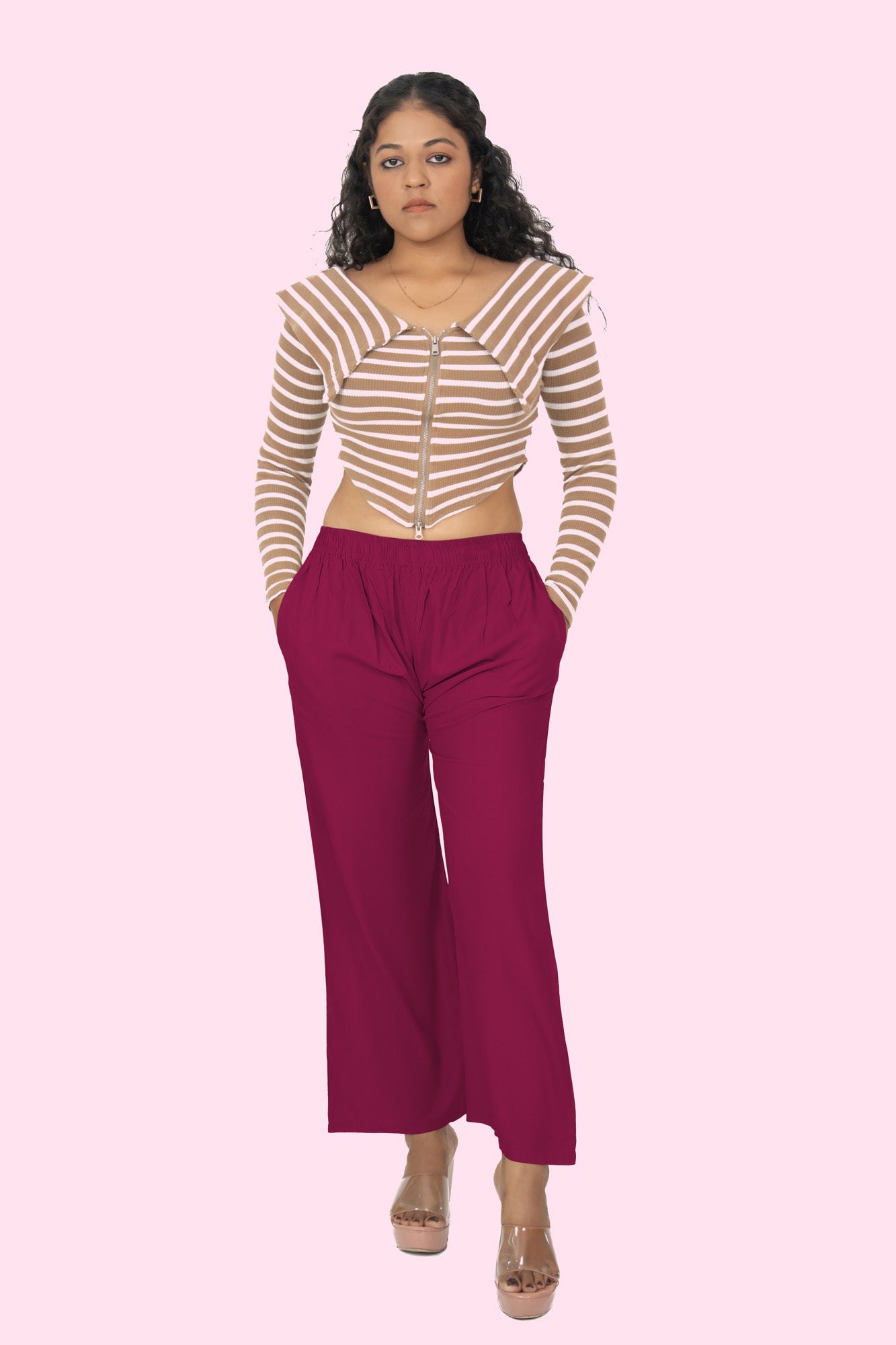 Rani Pocket Premium Rayon Palazzo