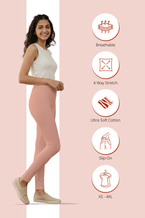 Paper Peach Ankle Length Leggings