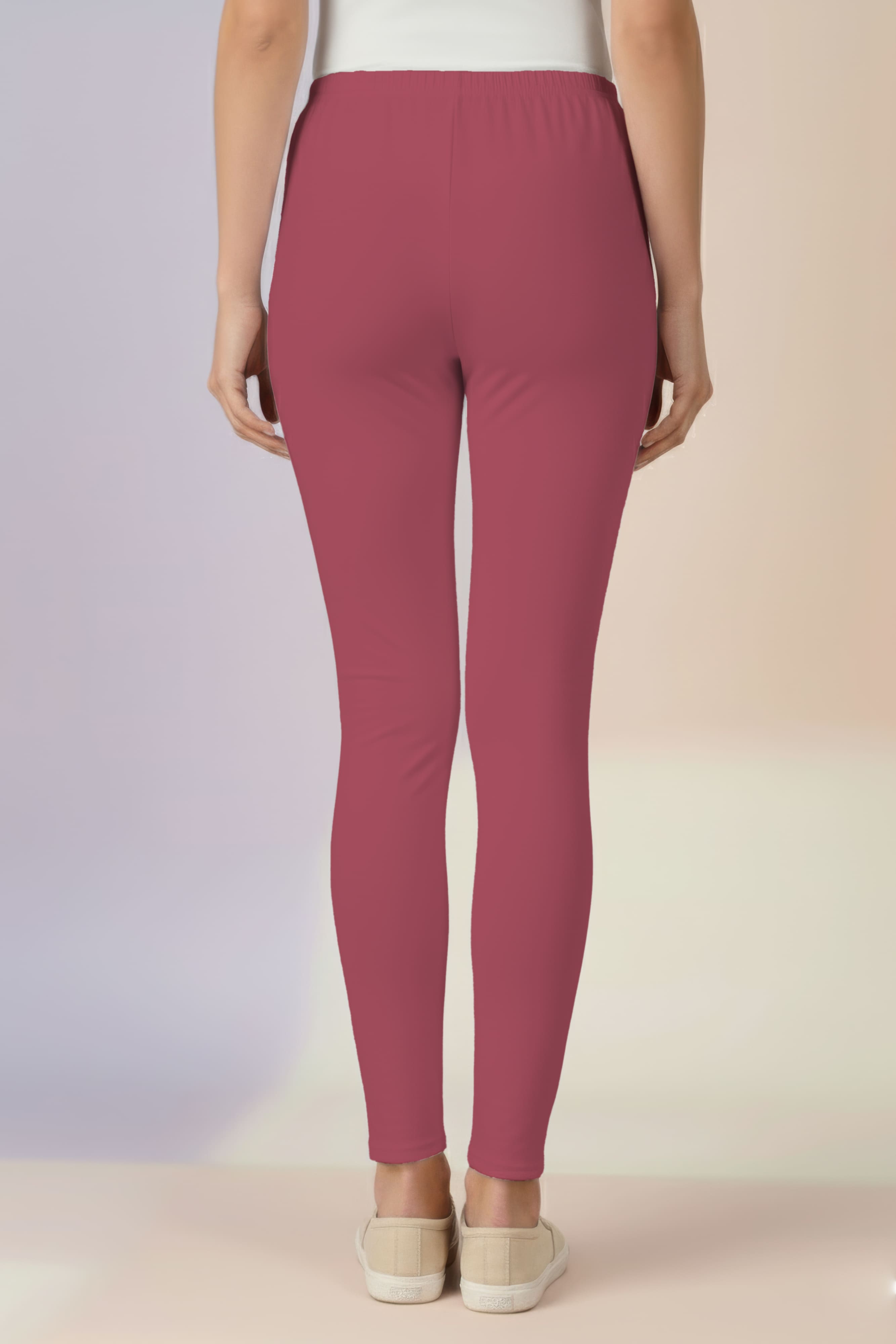 Rose Of Sharon Ankle Length Leggings