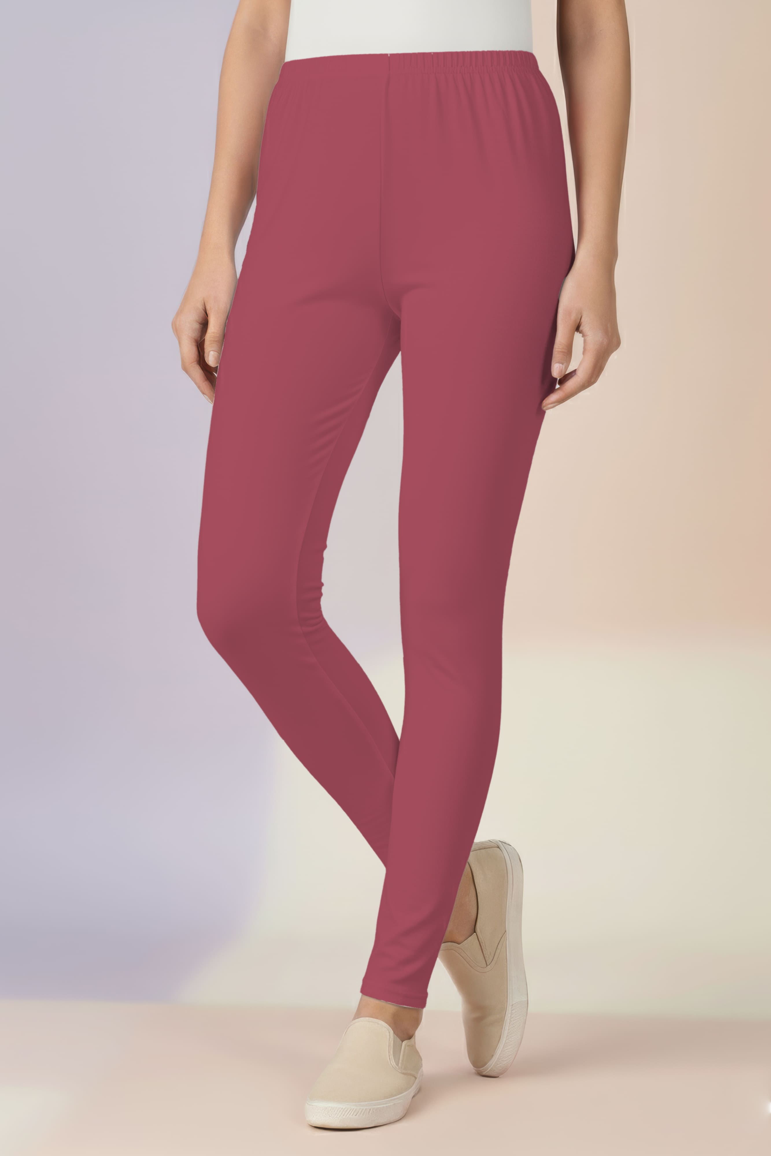Rose Of Sharon Ankle Length Leggings