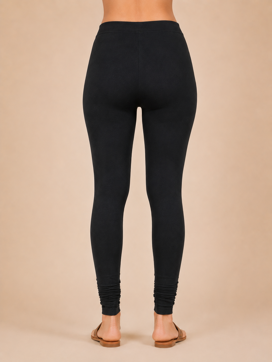 Black Chudidar Leggings