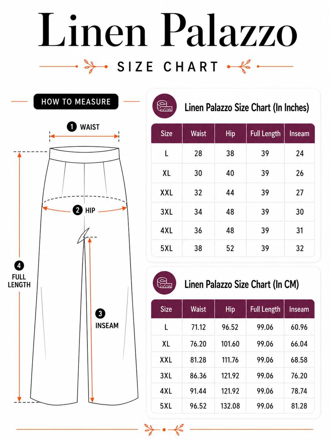 Black Linen Palazzo