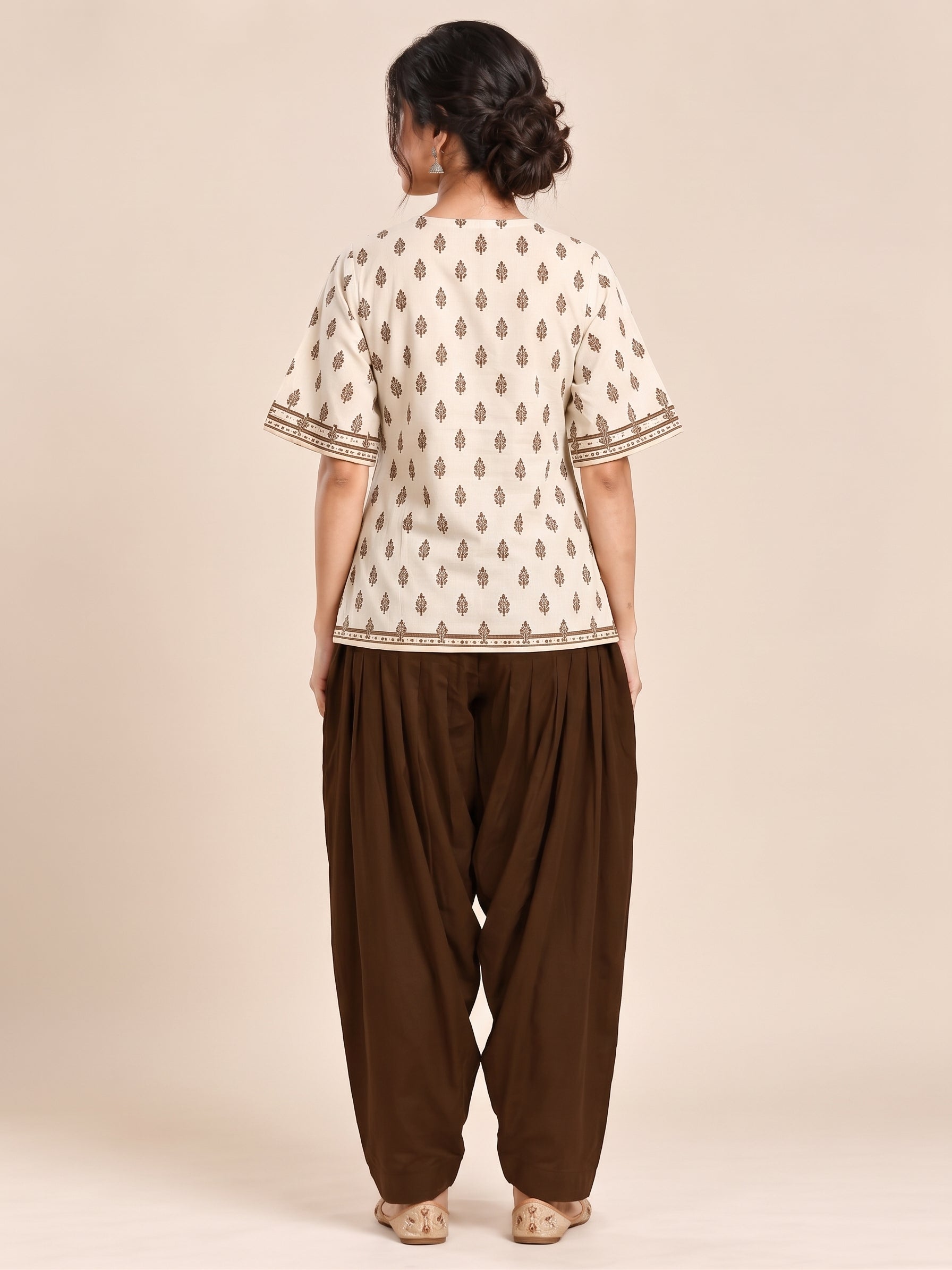 Coffee Rayon Full Patiala Salwar