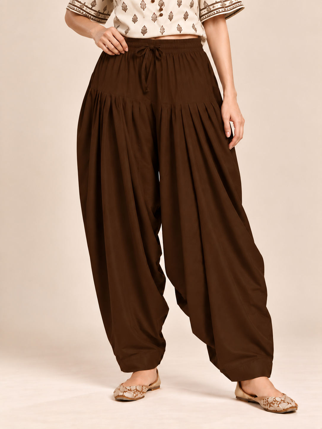 Coffee Rayon Full Patiala Salwar