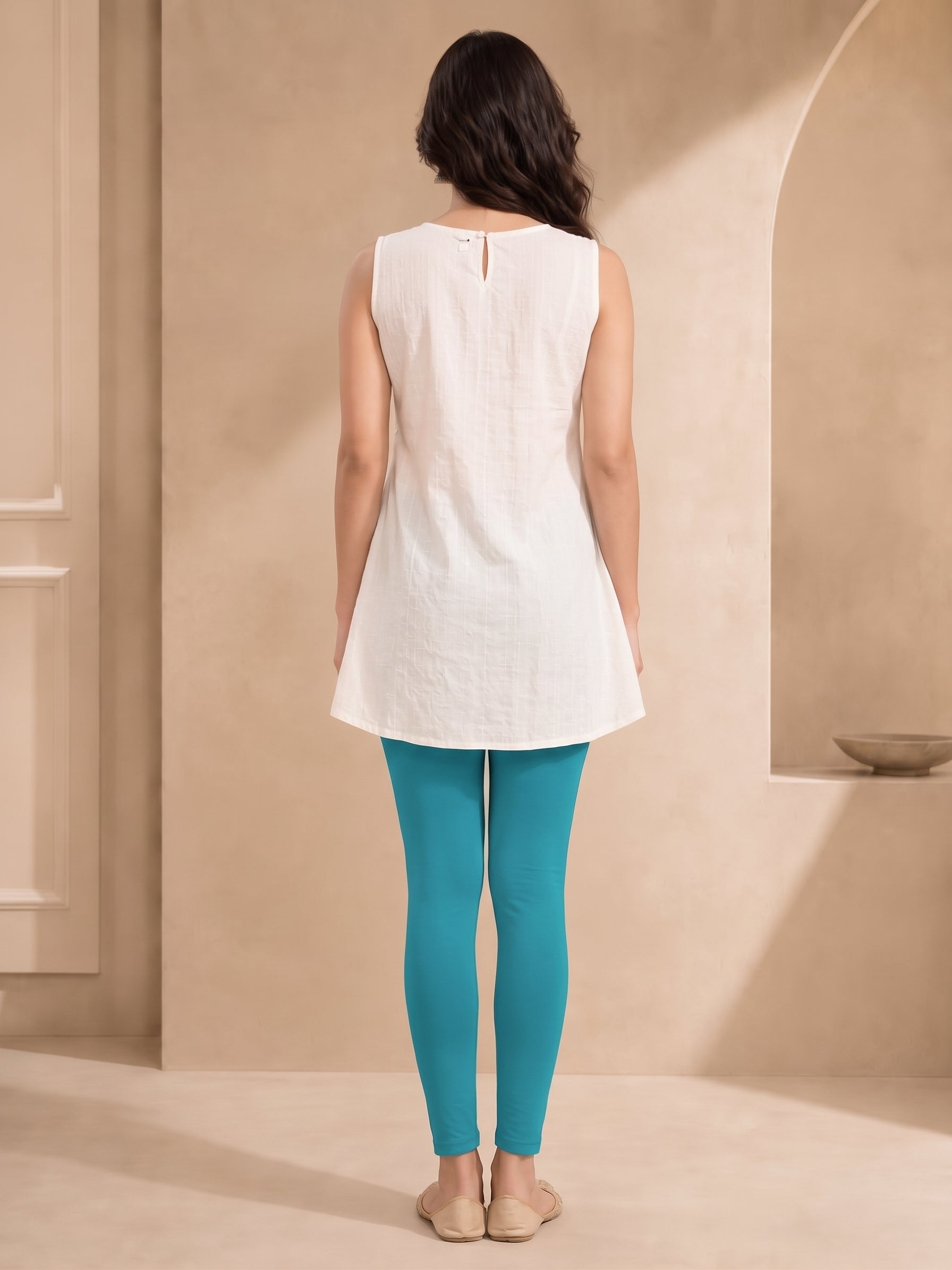 Dark Rama Ankle Length Leggings