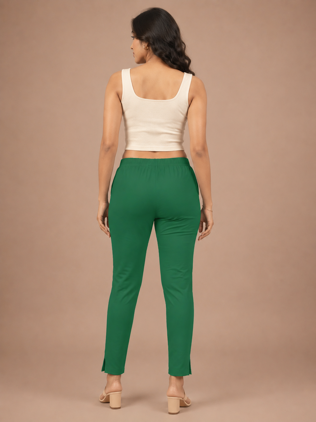 Grass Lycra Stretch Pant