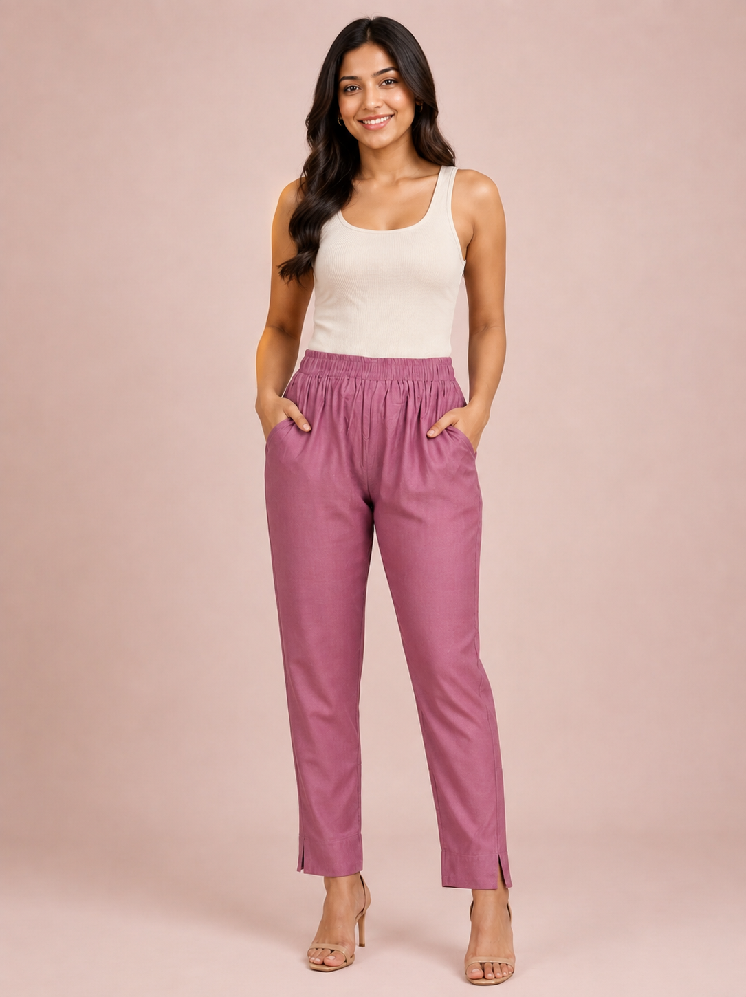 Onion Rayon Silk Pants