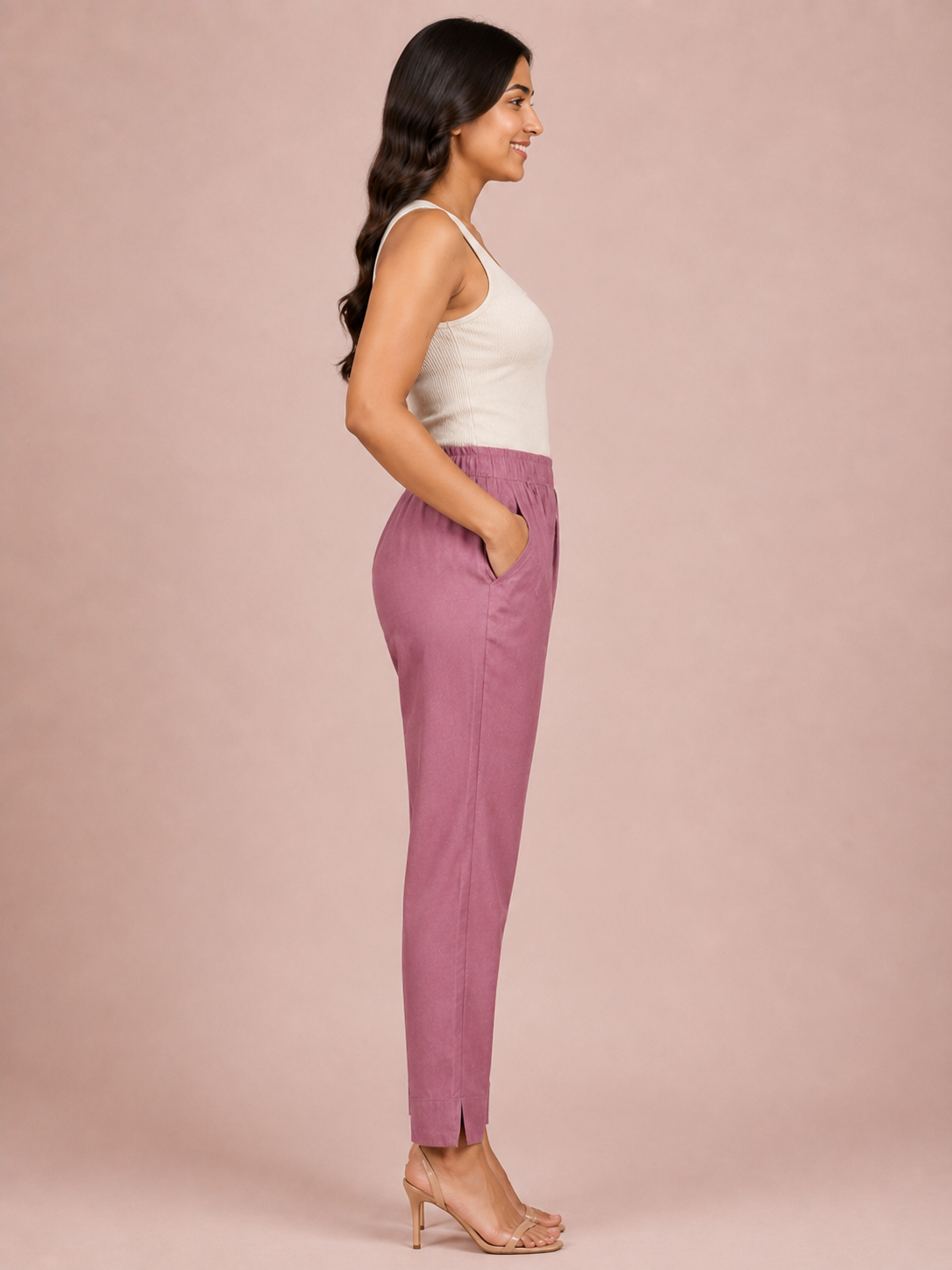 Onion Rayon Silk Pants