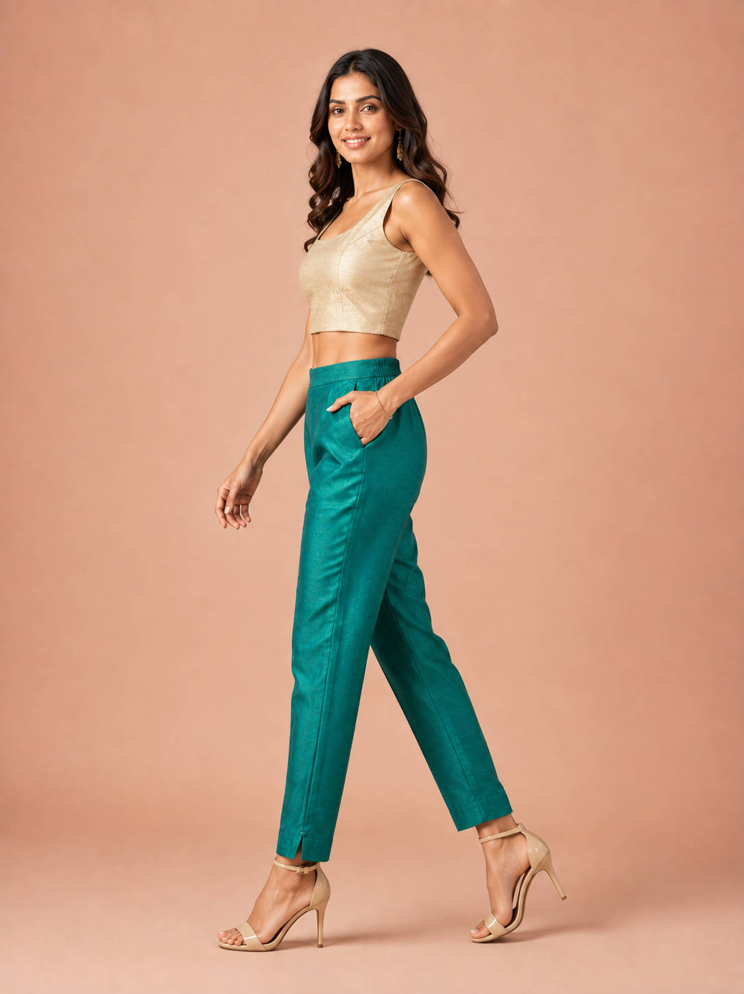 Rama Tussar Silk Pant