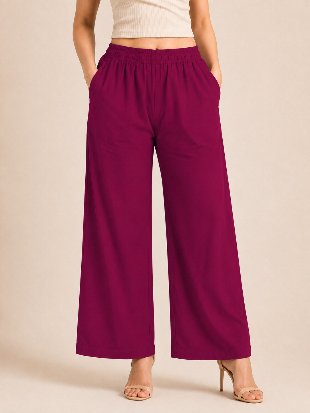 Rani Pocket Premium Rayon Palazzo
