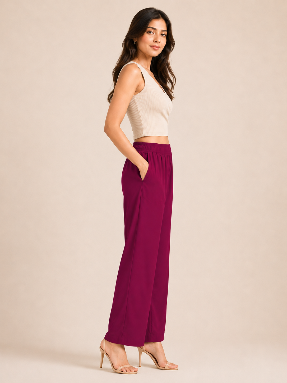 Rani Pocket Premium Rayon Palazzo