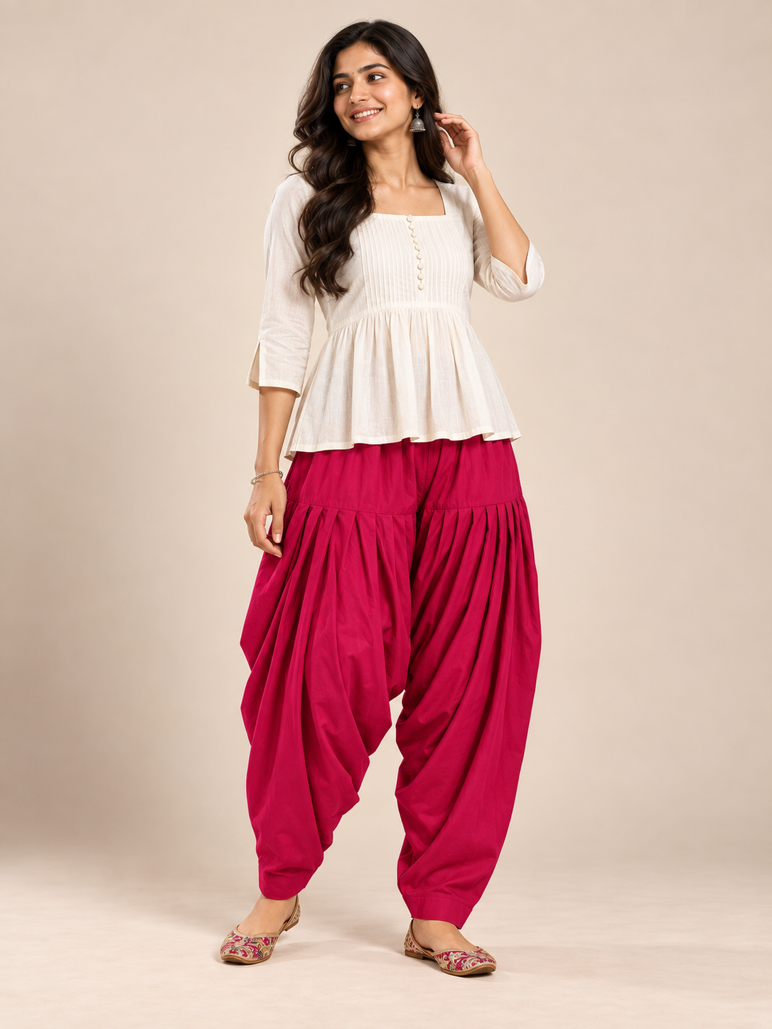 Rani Rayon Full Patiala Salwar