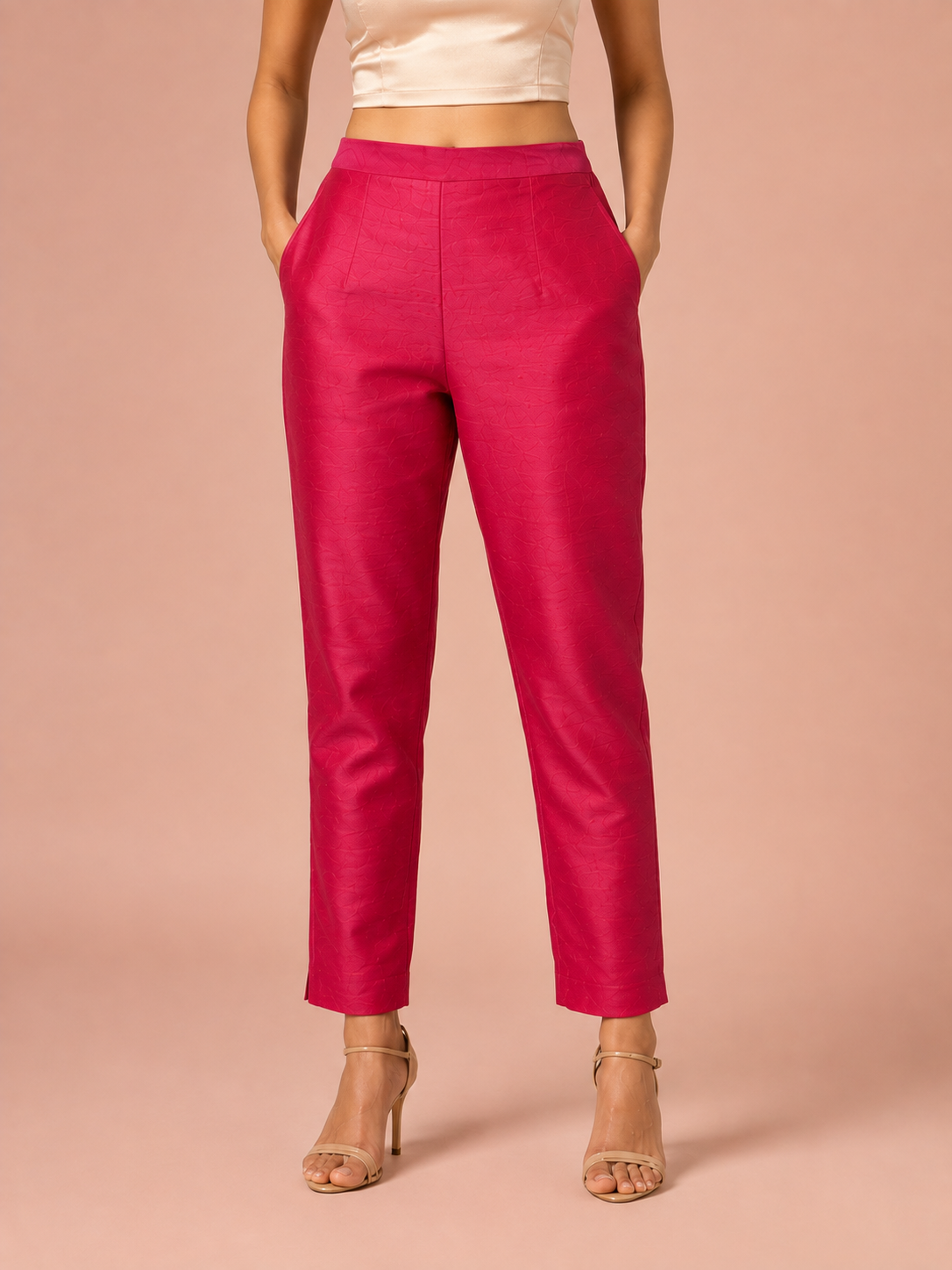 Rani Tussar Silk Pant