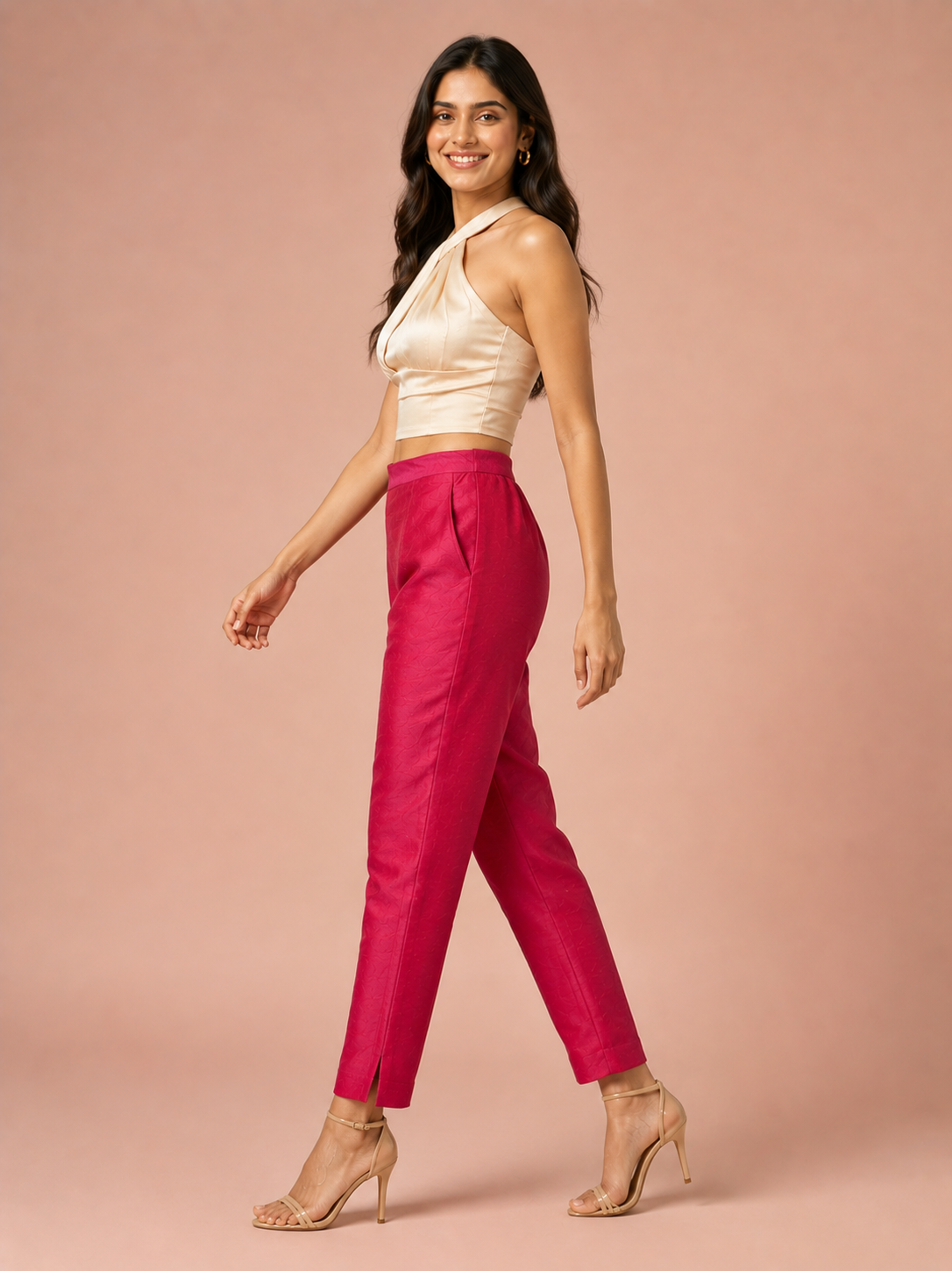 Rani Tussar Silk Pant