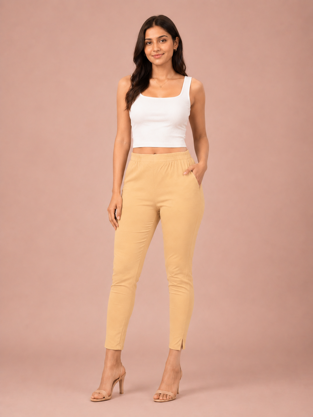 Skin Lycra Stretch Pant