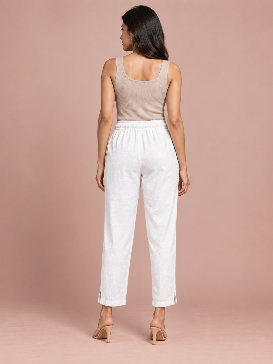 White Linen Pant