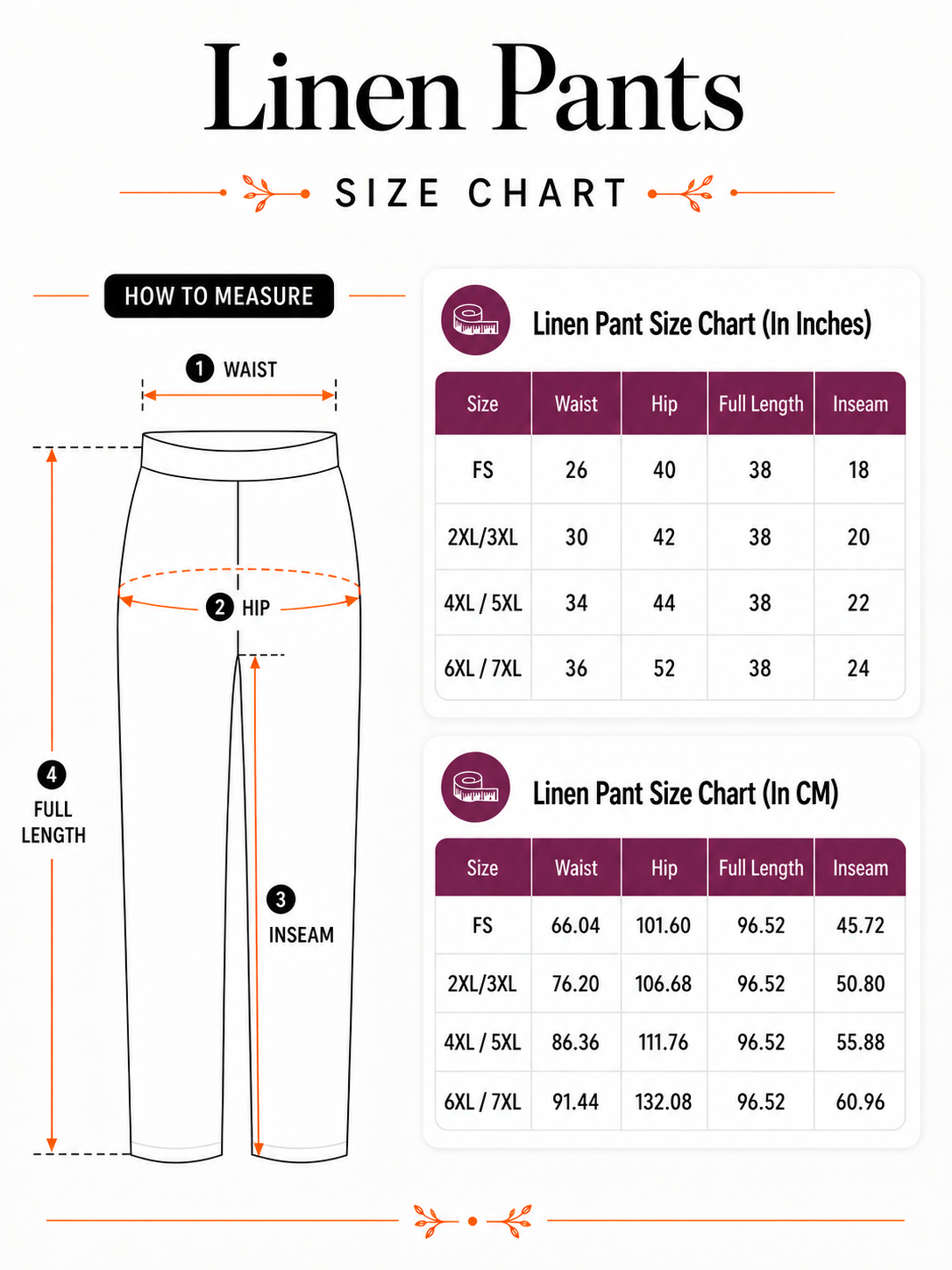 White Linen Pant